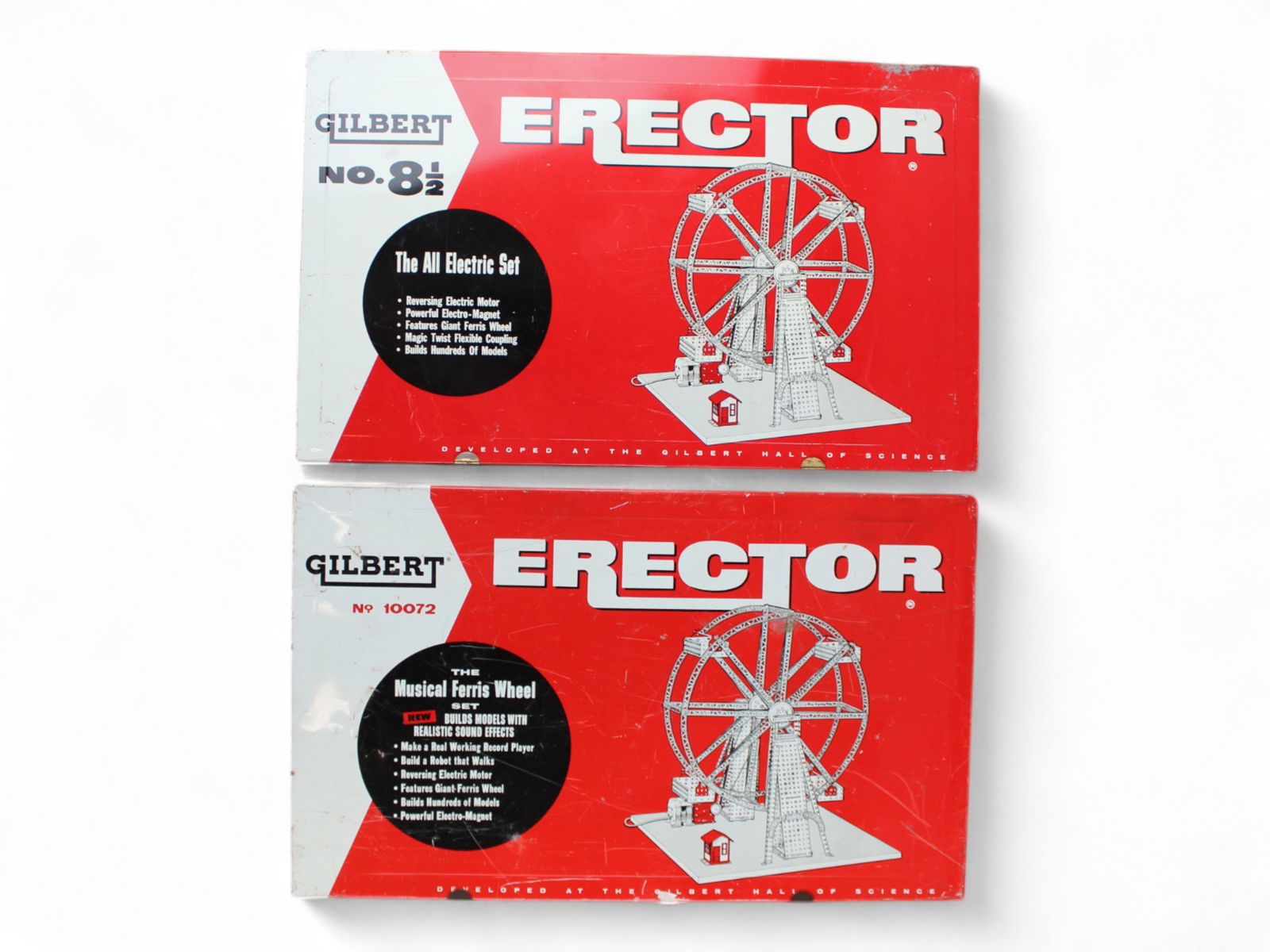(2) Gilbert Erector Sets, No. 8-1/2 (1 of 7)