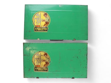 (2) A.C. Gilbert Erector Sets - No. 6 & No. 6-1/2