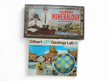 (2) Vintage Gilbert Science Kits