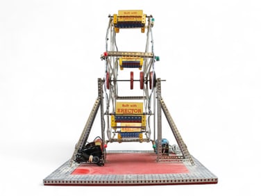 Gilbert Erector No. 8-1/2 Ferris Wheel Display