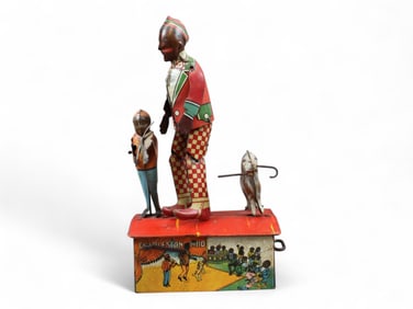 Marx Tin Litho Charleston Trio Windup Toy