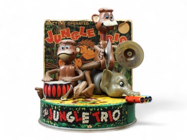 Boxed Linemar Battery Operated Jungle Trio