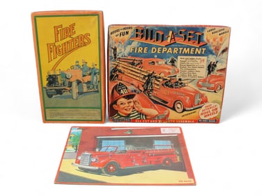 3 pc Fire Toys Lot