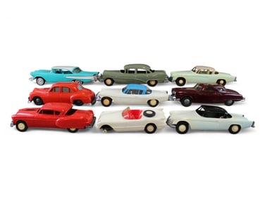 (10) Vintage 1950-60's Promo Cars