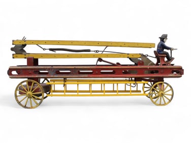 Wilkins Horseless Automatic Fire Ladder Truck