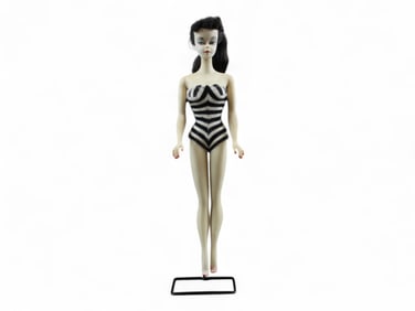 1959 #1 Brunette Ponytail Barbie #850