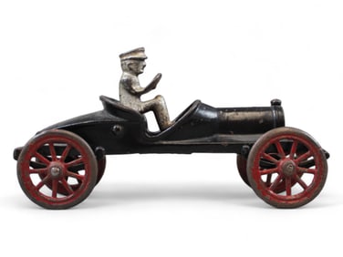 John Wright Cast Iron Boat Tail Speedster