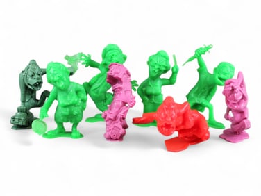 (8) Marx Nutty Mad Figures