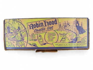 Nice Marx Robin Hood Castle Play Set 4719