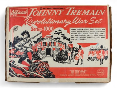 Marx Johnny Tremain Rev. War Play Set
