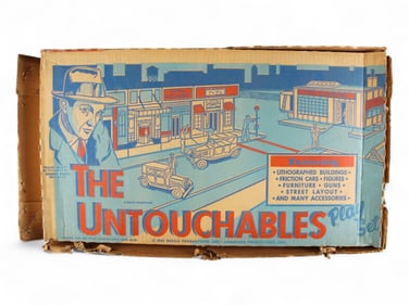 Scarce Partial Marx Untouchables Play Set