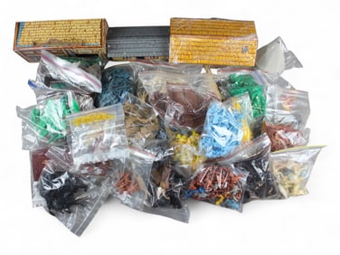 Large Box Of Play Set Figures & Accessories