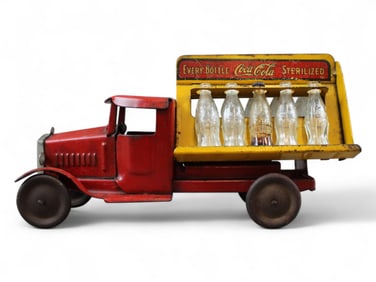 Metalcraft Pressed Steel Coca Cola Truck