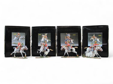 (4) Boxed King & Country Napoleonics British