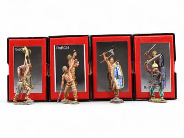 (4) Boxed King & Country Barbarians