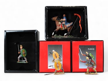 (4) Boxed King & Country Barbarians