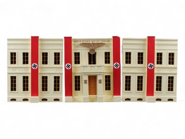 (3) King & Country German WWII HQ Facades