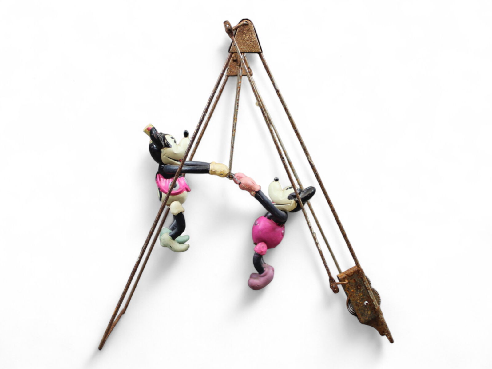 Mickey & Minnie Mouse as Acrobats (1 of 4)