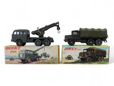 French Dinky FR826 & FR824 Military Trucks