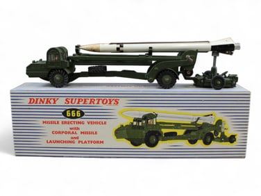 Boxed Dinky 666 Missile Carrier & Launcher
