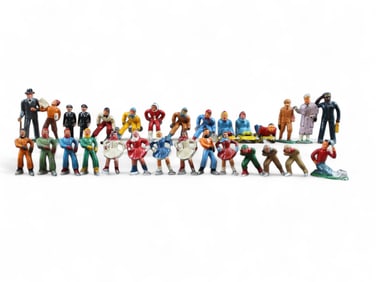 Dimestore Civilian Figures