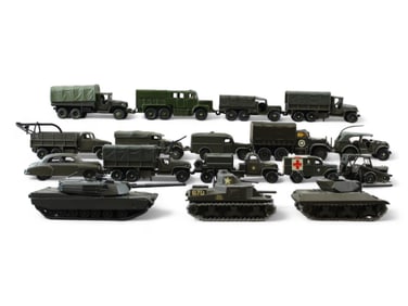 Diecast Military Vehicles Incl. Solido
