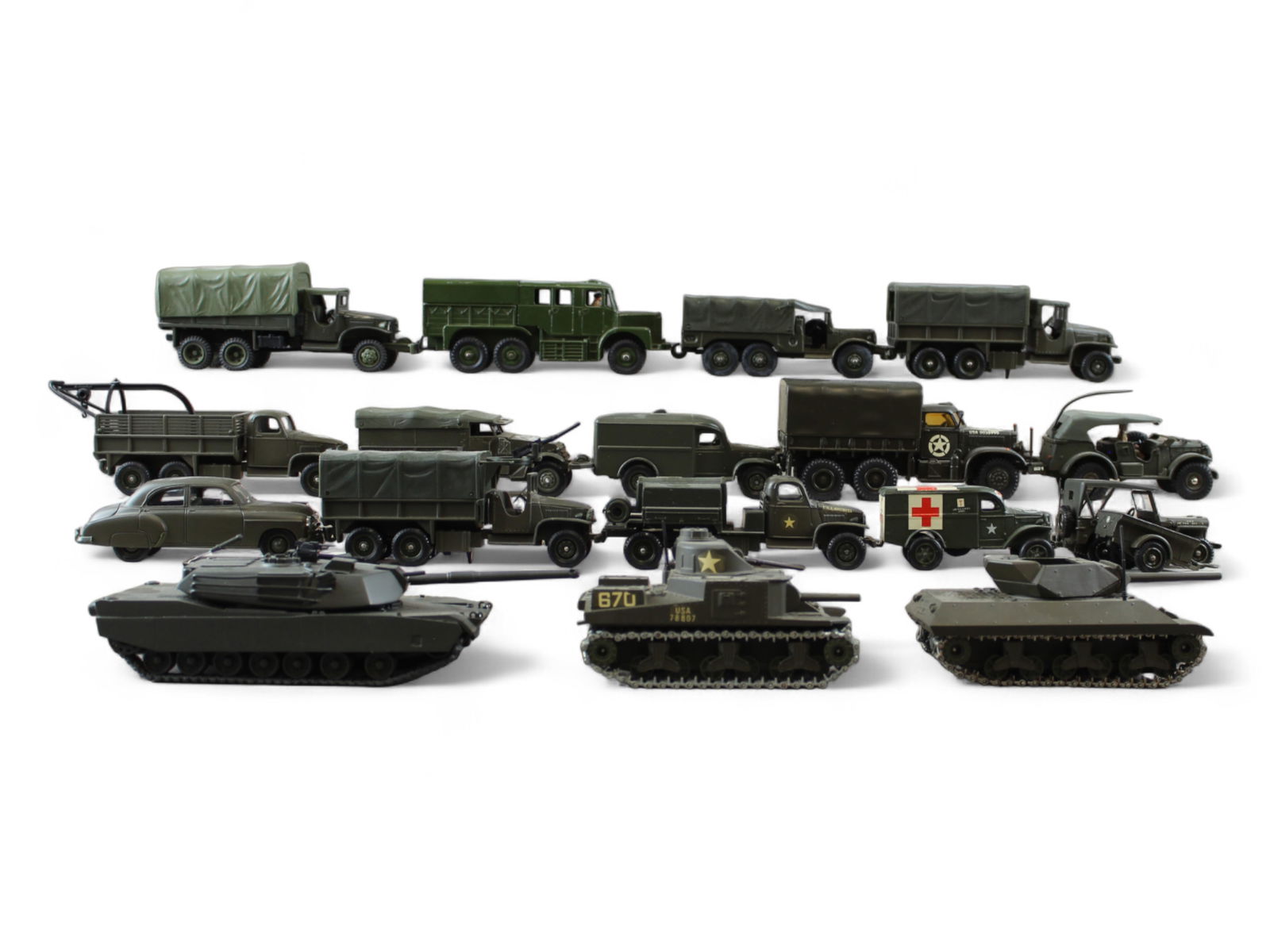 Diecast Military Vehicles Incl. Solido (1 of 7)