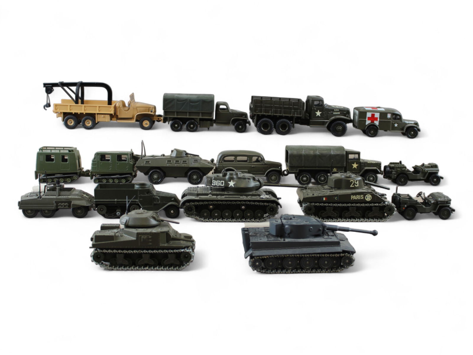 Diecast Military Vehicles Incl. Solido (1 of 7)
