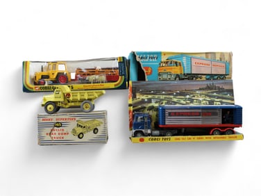 (3) Boxed Corgi & Dinky Vehicles