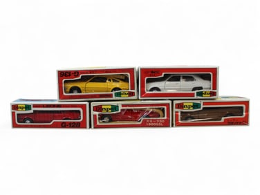 (5) Boxed Diapet Diecast Vehicles