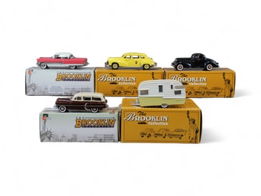 (5) Boxed Brooklin Diecast Vehicles