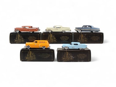 (5) Boxed Brooklin Diecast Vehicles