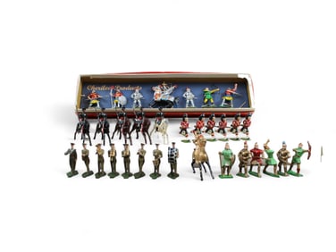 Boxed Vintage Cherilea, Comet, & Britains Sets