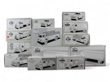 13 Boxed 1st Gear Vehicles