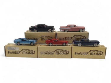 5 Brooklin 1:43 Scale Model Cars