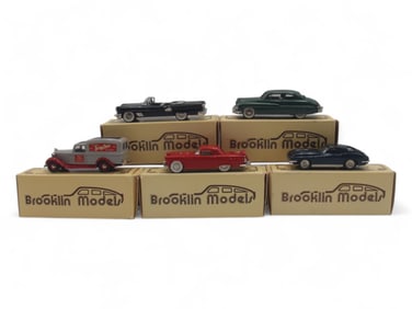 5 Brooklin 1:43 Scale Model Cars