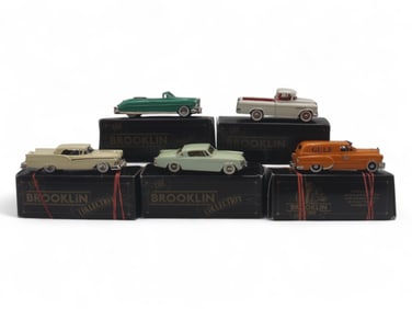5 Brooklin 1:43 Scale Model Cars