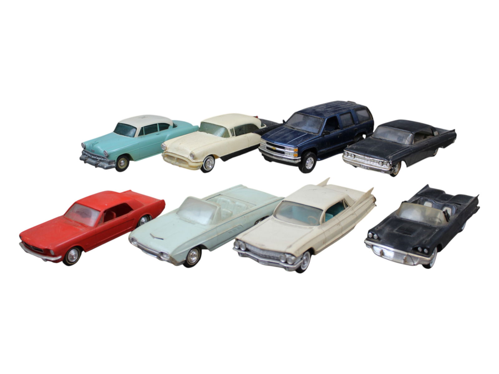(8) Promo & Bank Cars: 8 Promo Cars, incl. Johan, AMT, Banthrico, etc. Various makes, models, and yeas.
