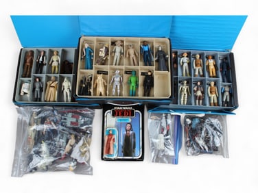 Vintage Star Wars Figures & Kenner Carry Cases