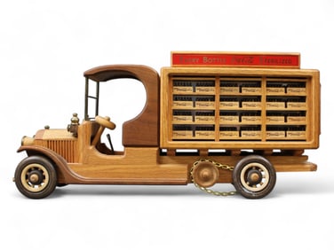 Coca Cola 100th Anniversary Wood Delivery Truck