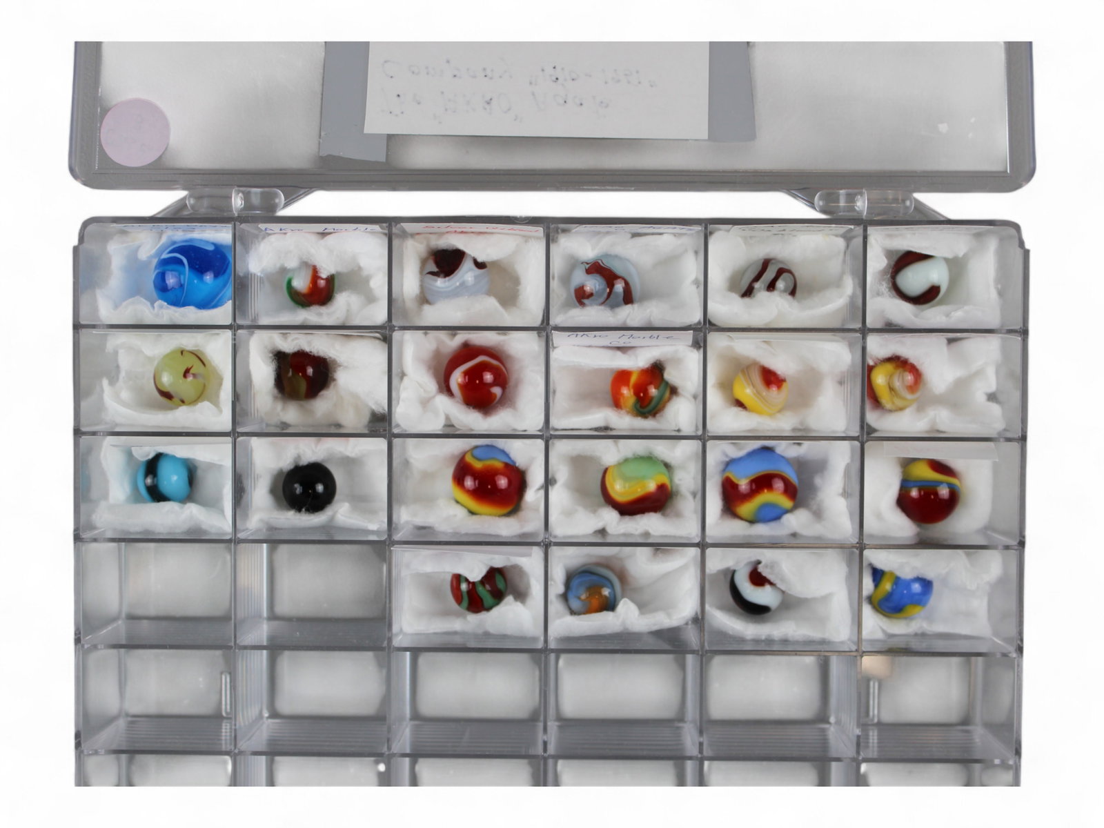 22 Assorted Vintage Akro Marbles (1 of 4)