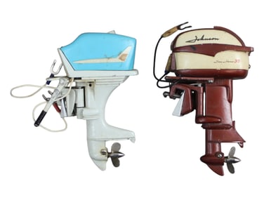 2 Japanese Outboard Motors