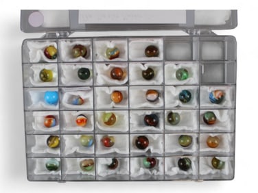 33 Assorted Master Marbles
