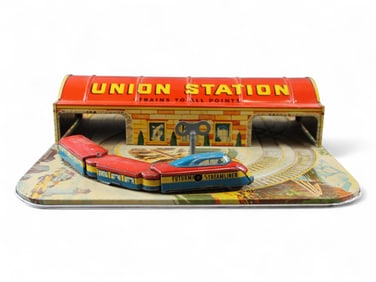Boxed Automatic Toy 360 Mystery Union Station