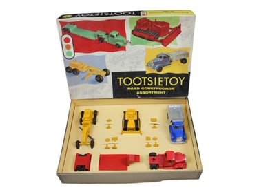 Boxed TootsieToy Jumbo Road Construction Set