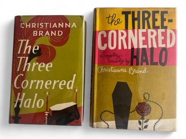 (2) Signed 1sts of Three-Cornered Halo
