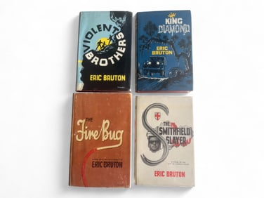 (4) Eric Bruton UK 1sts in DJs, Signed