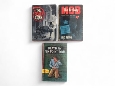 (5) Eric Bruton UK 1sts in Dust Jackets