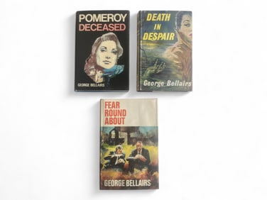 (5) George Bellairs UK 1sts in Dust Jackets