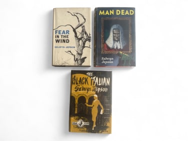 (3) Selwyn Jepson UK 1sts in Dust Jackets